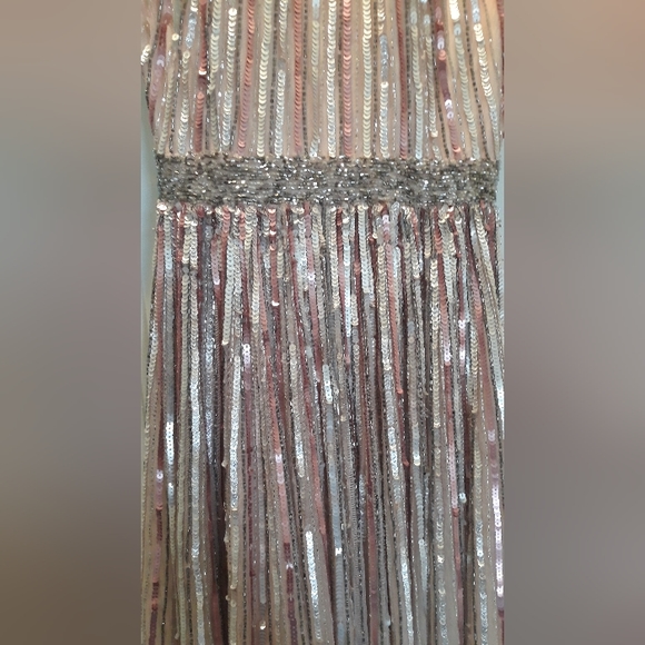 NWT MAC DUGGAL 4913M ROSE PINK FLUTTER SLEEVE GOWN - Picture 12 of 13